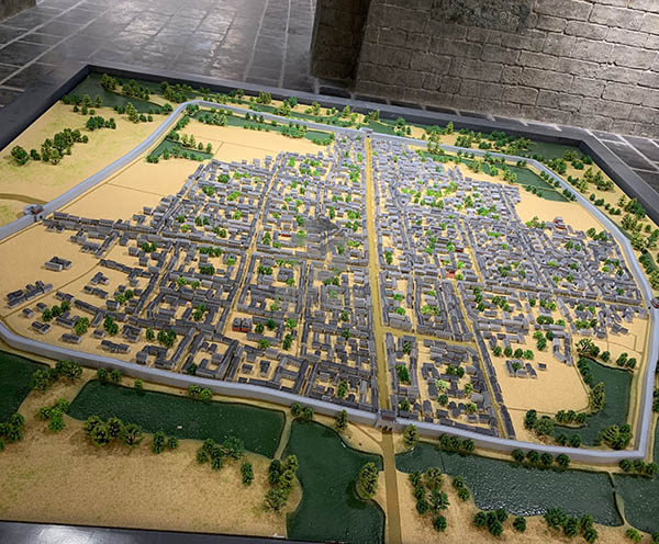容县建筑模型